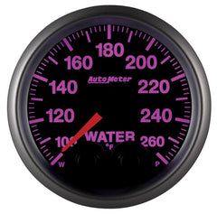 AutoMeter - Autometer Elite Nascar 2-1/16in 100-260 Deg. F Water Temp. w/ Peak and Warn Gauge w/ Pro-Control - Demon Performance
