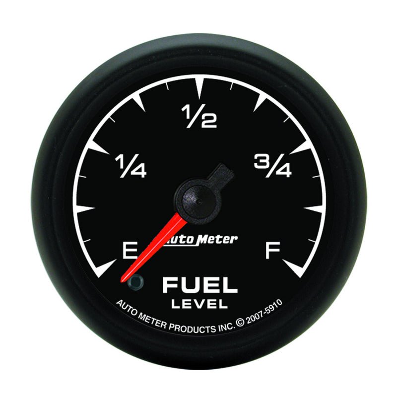 AutoMeter - Autometer ES 2-1/16in 0-280 ohms Programmable Fuel Level Gauge - Demon Performance