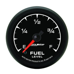 AutoMeter - Autometer ES 2-1/16in 0-280 ohms Programmable Fuel Level Gauge - Demon Performance