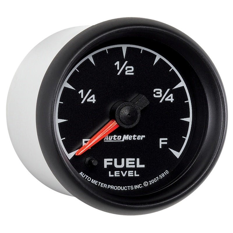 AutoMeter - Autometer ES 2-1/16in 0-280 ohms Programmable Fuel Level Gauge - Demon Performance