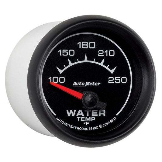 AutoMeter - Autometer ES 2-1/16in 100-250 Deg F Water Temperature Gauge - Electric - Demon Performance