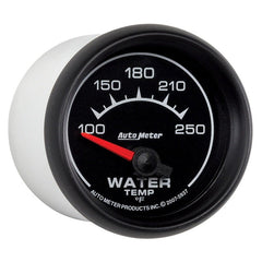 AutoMeter - Autometer ES 2-1/16in 100-250 Deg F Water Temperature Gauge - Electric - Demon Performance