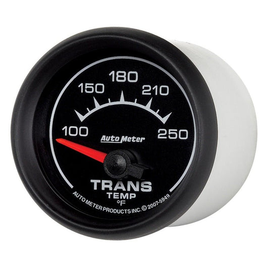 AutoMeter - Autometer ES 2-1/16in 100-250 Degree F Transmission Temperature Gauge - Demon Performance