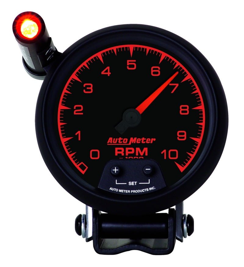 AutoMeter - Autometer ES 3-3/4in TACH Mini-Monster 10000 RPM IN-DASH - Demon Performance