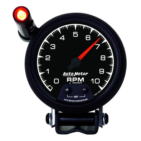 AutoMeter - Autometer ES 3-3/4in TACH Mini-Monster 10000 RPM IN-DASH - Demon Performance