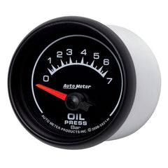 AutoMeter - Autometer ES 52.4mm 0-7 Bar Oil Pressure SSE Gauge - Demon Performance