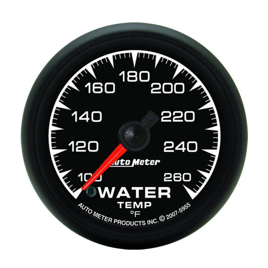 AutoMeter - Autometer ES 52.4mm 100-260 deg. F Water Temprature Gauge - Demon Performance