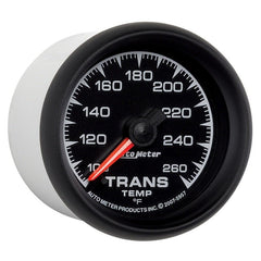 AutoMeter - Autometer ES 52.4mm Full Sweep Electronic 100-260 Degree F Transmission Temprature Gauge - Demon Performance