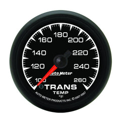 AutoMeter - Autometer ES 52.4mm Full Sweep Electronic 100-260 Degree F Transmission Temprature Gauge - Demon Performance