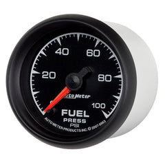 AutoMeter - Autometer ES 52mm 0-100 PSI Fuel Pressure Gauge - Demon Performance