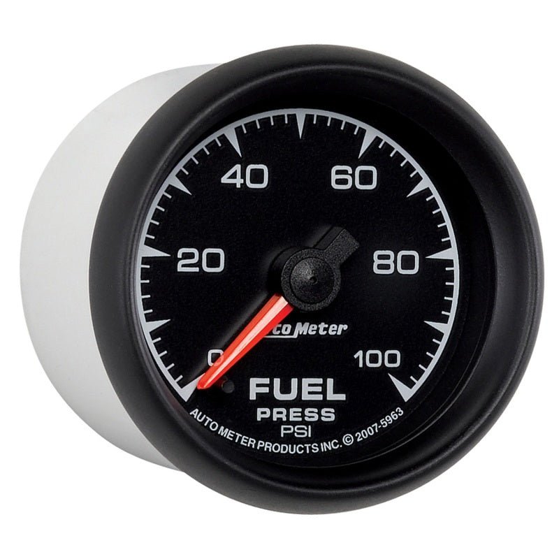 AutoMeter - Autometer ES 52mm 0-100 PSI Fuel Pressure Gauge - Demon Performance