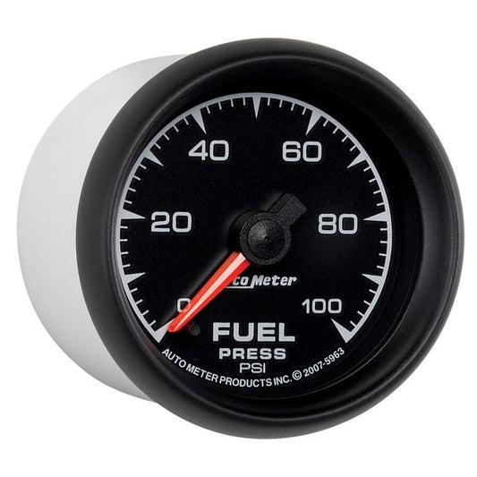 AutoMeter - Autometer ES 52mm 0-100 PSI Fuel Pressure Gauge - Demon Performance