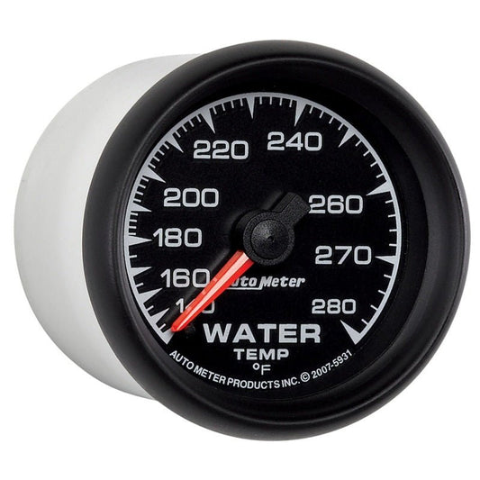 AutoMeter - Autometer ES 52mm 140-280 Deg F Mechanical Water Temperature Gauge - Demon Performance