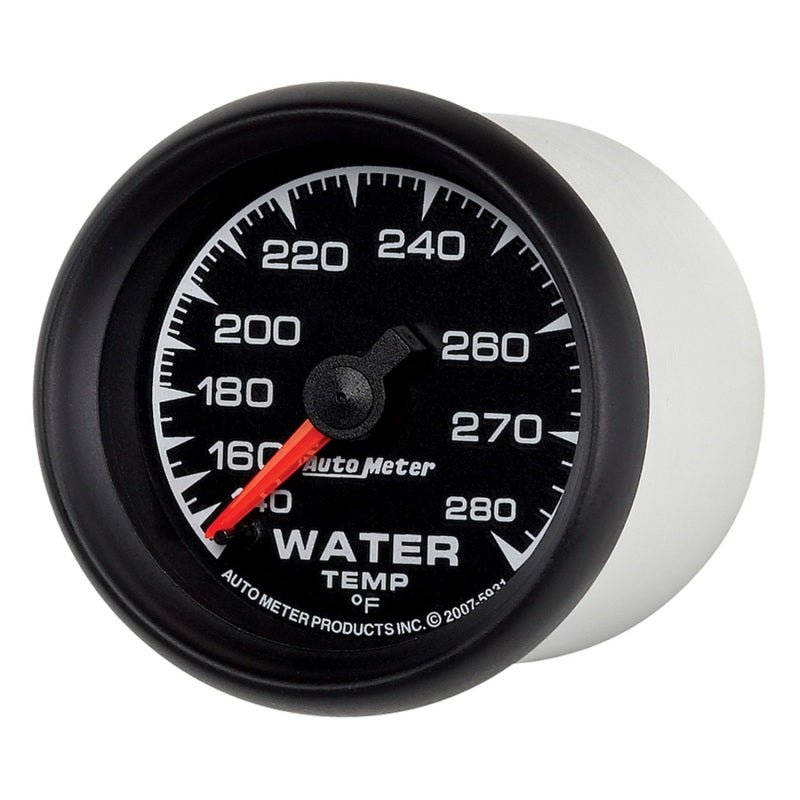 AutoMeter - Autometer ES 52mm 140-280 Deg F Mechanical Water Temperature Gauge - Demon Performance