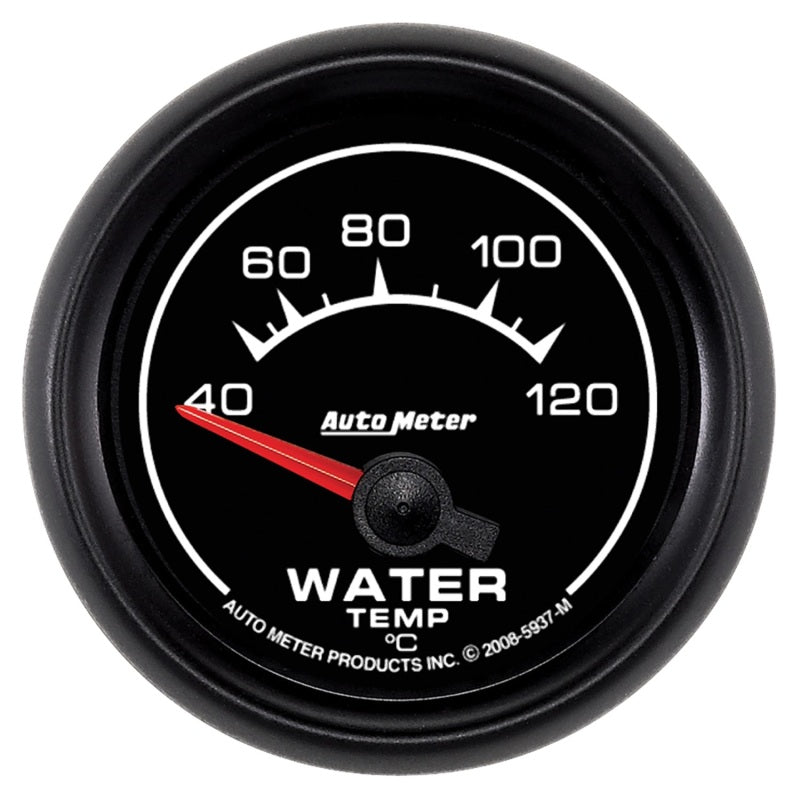 AutoMeter - Autometer ES 52mm 40-120 Deg C Short Sweep Electric Water Temperature Gauge - Demon Performance