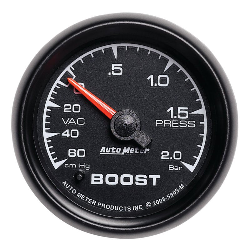 AutoMeter - Autometer ES 52mm Boost/Vacuum Gauge - Demon Performance
