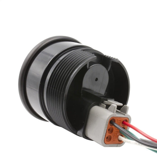 AutoMeter - Autometer Extreme Environment 2-1/16in 120psi Stepper Motor Oil Pressure Gauge w/ Warning Light - Demon Performance