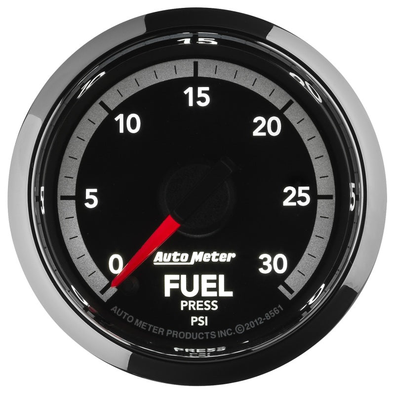 AutoMeter - Autometer Factory Match 52.4mm Full Sweep Electronic 0-30 PSI Fuel Pressure Gauge Dodge 4th Gen - Demon Performance