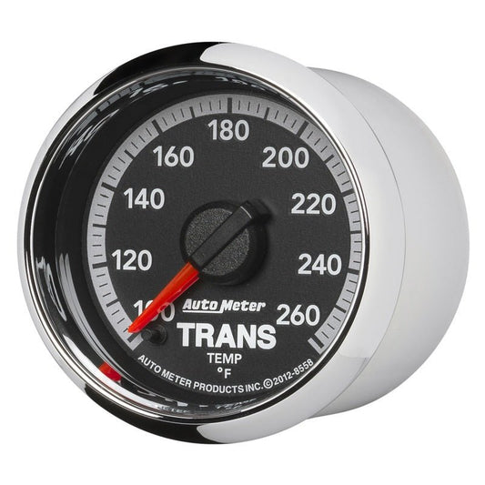 AutoMeter - Autometer Factory Match Dodge 4th Gen 52.4mm 100-260 Deg F Trans Temp Gauge - Demon Performance