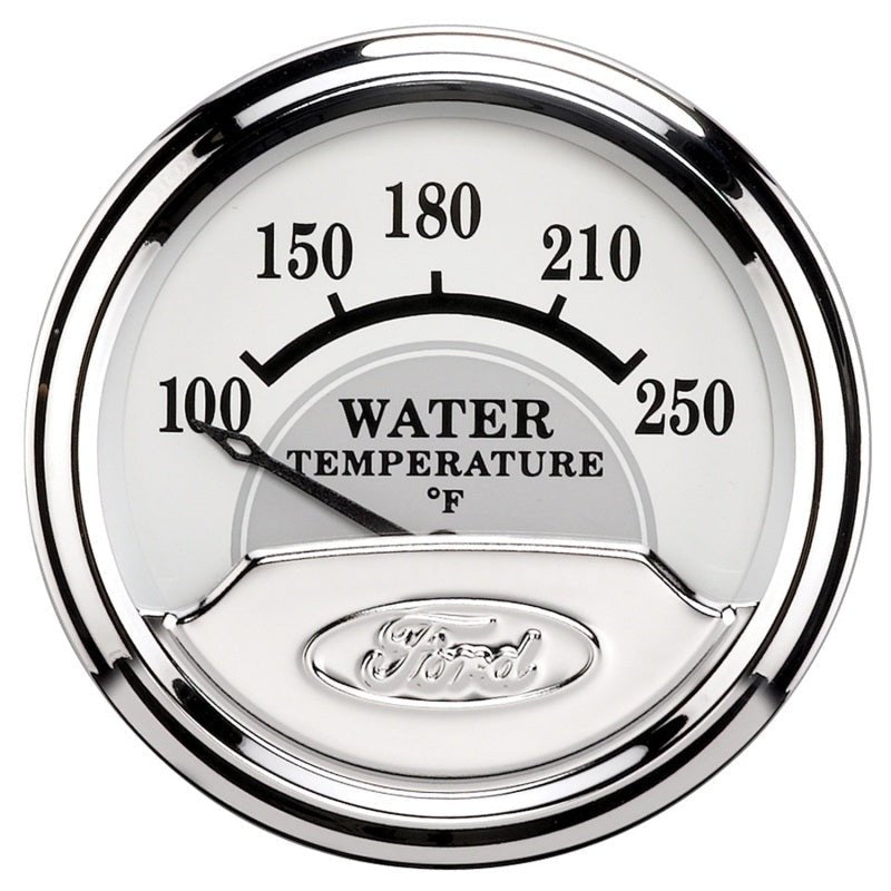 AutoMeter - Autometer Ford Masterpiece 2 1/16in Electronic 100-250F Water Temp Gauge - Demon Performance