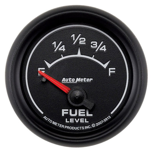 AutoMeter - AutoMeter Gauge Fuel Level 2-1/16in. 0 Ohm(e) to 90 Ohm(f) Elec Es - Demon Performance