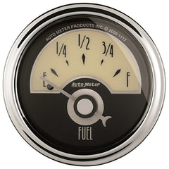 AutoMeter - AutoMeter Gauge Fuel Level 2-1/16in. 240 Ohm(e) to 33 Ohm(f) Elec Cruiser Ad - Demon Performance