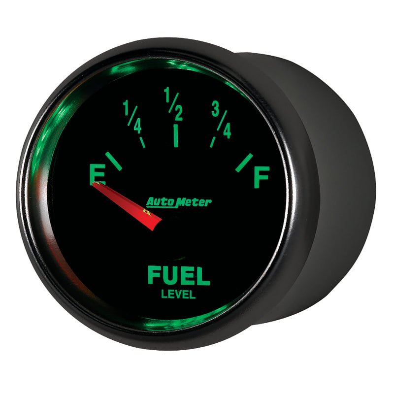 AutoMeter - AutoMeter Gauge Fuel Level 2-1/16in. 240 Ohm(e) to 33 Ohm(f) Elec Gs - Demon Performance