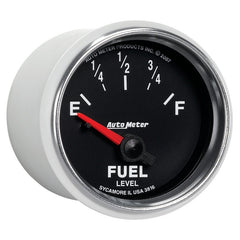 AutoMeter - AutoMeter Gauge Fuel Level 2-1/16in. 240 Ohm(e) to 33 Ohm(f) Elec Gs - Demon Performance