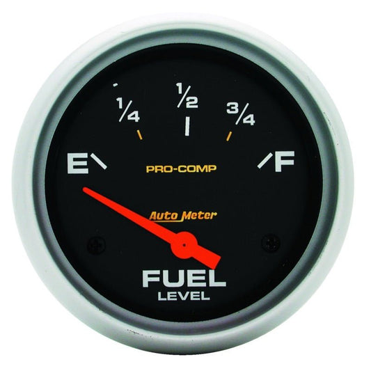 AutoMeter - AutoMeter Gauge Fuel Level 2-5/8in. 0 Ohm(e) to 90 Ohm(f) Elec Pro-Comp - Demon Performance
