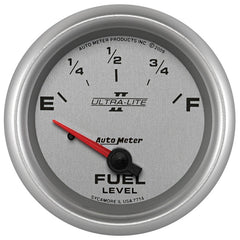 AutoMeter - AutoMeter Gauge Fuel Level 2-5/8in. 0 Ohm(e) to 90 Ohm(f) Elec Ultra-Lite II - Demon Performance