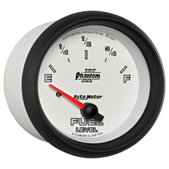 AutoMeter - AutoMeter Gauge Fuel Level 2-5/8in. 240 Ohm(e) to 33 Ohm(f) Elec Phantom II - Demon Performance