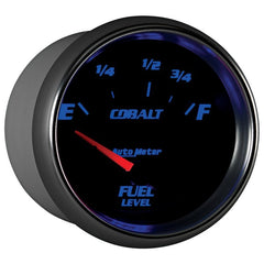 AutoMeter - AutoMeter Gauge Fuel Level 2-5/8in. 73 Ohm(e) to 10 Ohm(f) Elec Cobalt - Demon Performance