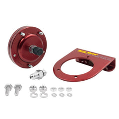 AutoMeter - AutoMeter Gauge Fuel Pressure 2-5/8in. 15PSI Mech. Incl. Isolator Carbon Fiber - Demon Performance