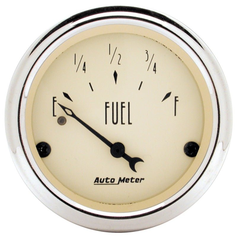 AutoMeter - AutoMeter Gauge Kit 5 Pc. 3-1/8in. & 2-1/16in. Mech. Speedometer Antique Beige - Demon Performance