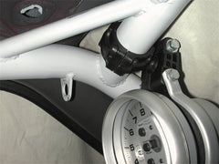 AutoMeter - AutoMeter Gauge Mount Roll Pod For 1.625in. Roll Cage Fits 5in. Pedestal Tach Black - Demon Performance