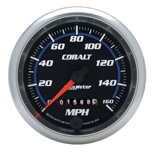 AutoMeter - AutoMeter Gauge Speedometer 3-3/8in. 160MPH Mechanical Cobalt - Demon Performance