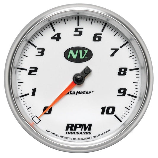 AutoMeter - AutoMeter Gauge Tachometer 5in. 10K RPM In-Dash NV - Demon Performance
