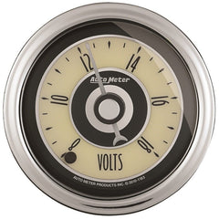 AutoMeter - AutoMeter Gauge Voltmeter 2-1/16in. 18V Digital Stepper Motor Cruiser Ad - Demon Performance
