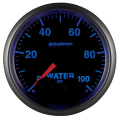 AutoMeter - AutoMeter Gauge Water Press 2-1/16in. 100PSI Stepper Motor W/Peak & Warn Elite - Demon Performance