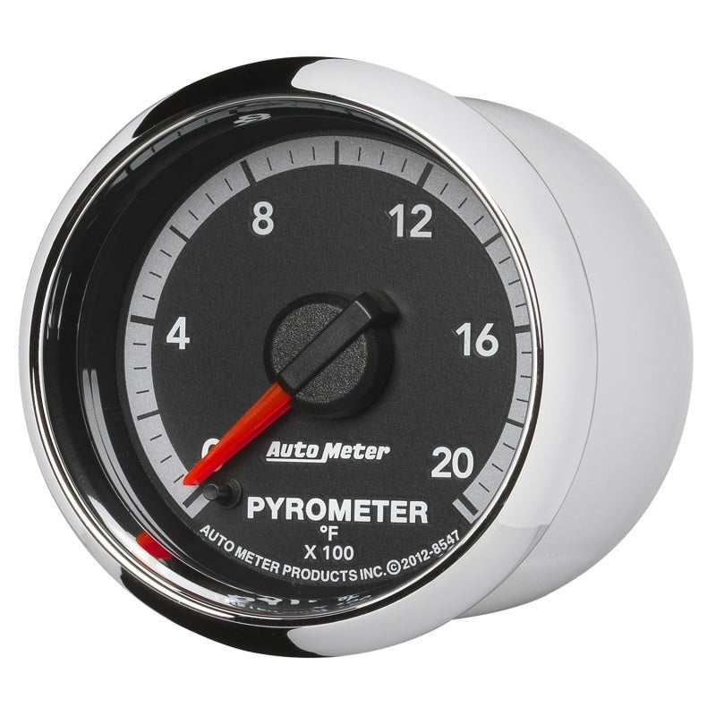 AutoMeter - Autometer Gen4 Dodge Factory Match 52.4mm Full Sweep Electronic 0-2000 Deg F EGT/Pyrometer Gauge - Demon Performance