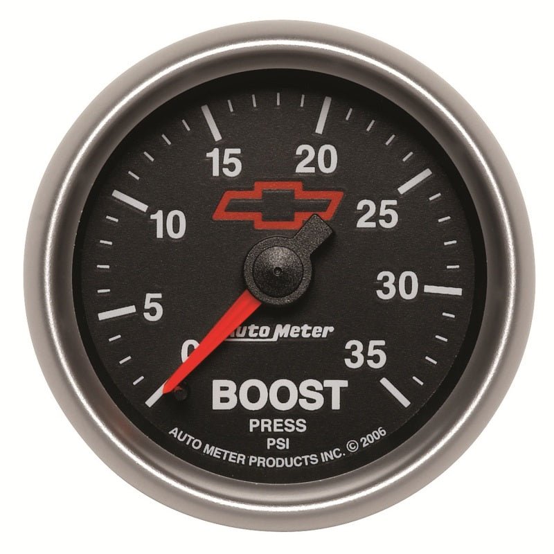 AutoMeter - Autometer GM Mechanical 52mm 0-35 PSI Boost Gauge - Demon Performance