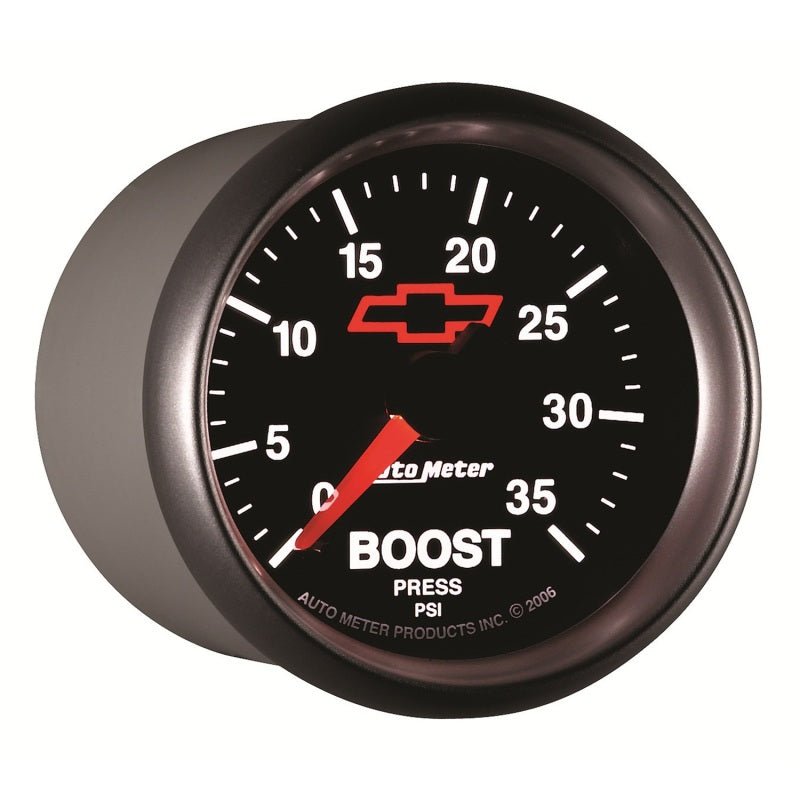 AutoMeter - Autometer GM Mechanical 52mm 0-35 PSI Boost Gauge - Demon Performance