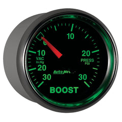 AutoMeter - Autometer GS 30inhg-30PSI Digital Vac/Boost Gauge - Demon Performance