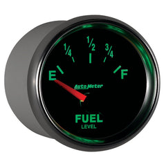AutoMeter - Autometer GS 52mm 0-90 ohms Short Sweep Electronic Fuel Level GM Gauge - Demon Performance