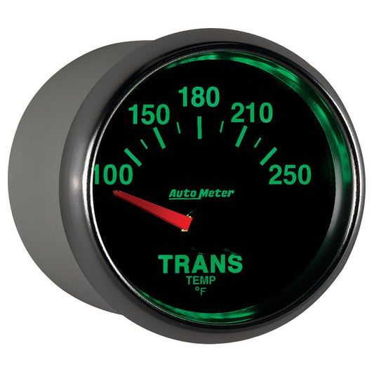 AutoMeter - Autometer GS 52mm 100-250 Degree F Short Sweep Electronic Transmission Temperature Gauge - Demon Performance