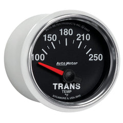 AutoMeter - Autometer GS 52mm 100-250 Degree F Short Sweep Electronic Transmission Temperature Gauge - Demon Performance