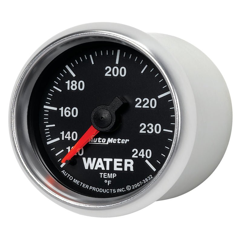 AutoMeter - Autometer GS 52mm 120-240 Deg F Mechanical Water Temperature Gauge - Demon Performance