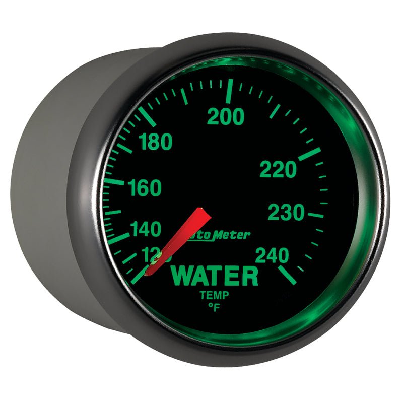 AutoMeter - Autometer GS 52mm 120-240 Deg F Mechanical Water Temperature Gauge - Demon Performance