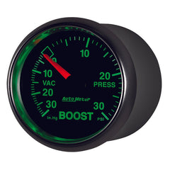 AutoMeter - Autometer GS 52mm 30 In Hg.-Vac/30 PSI Mechanical Vacuum/Boost Gauge - Demon Performance