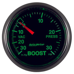 AutoMeter - Autometer GS 52mm 30 In Hg.-Vac/30 PSI Mechanical Vacuum/Boost Gauge - Demon Performance